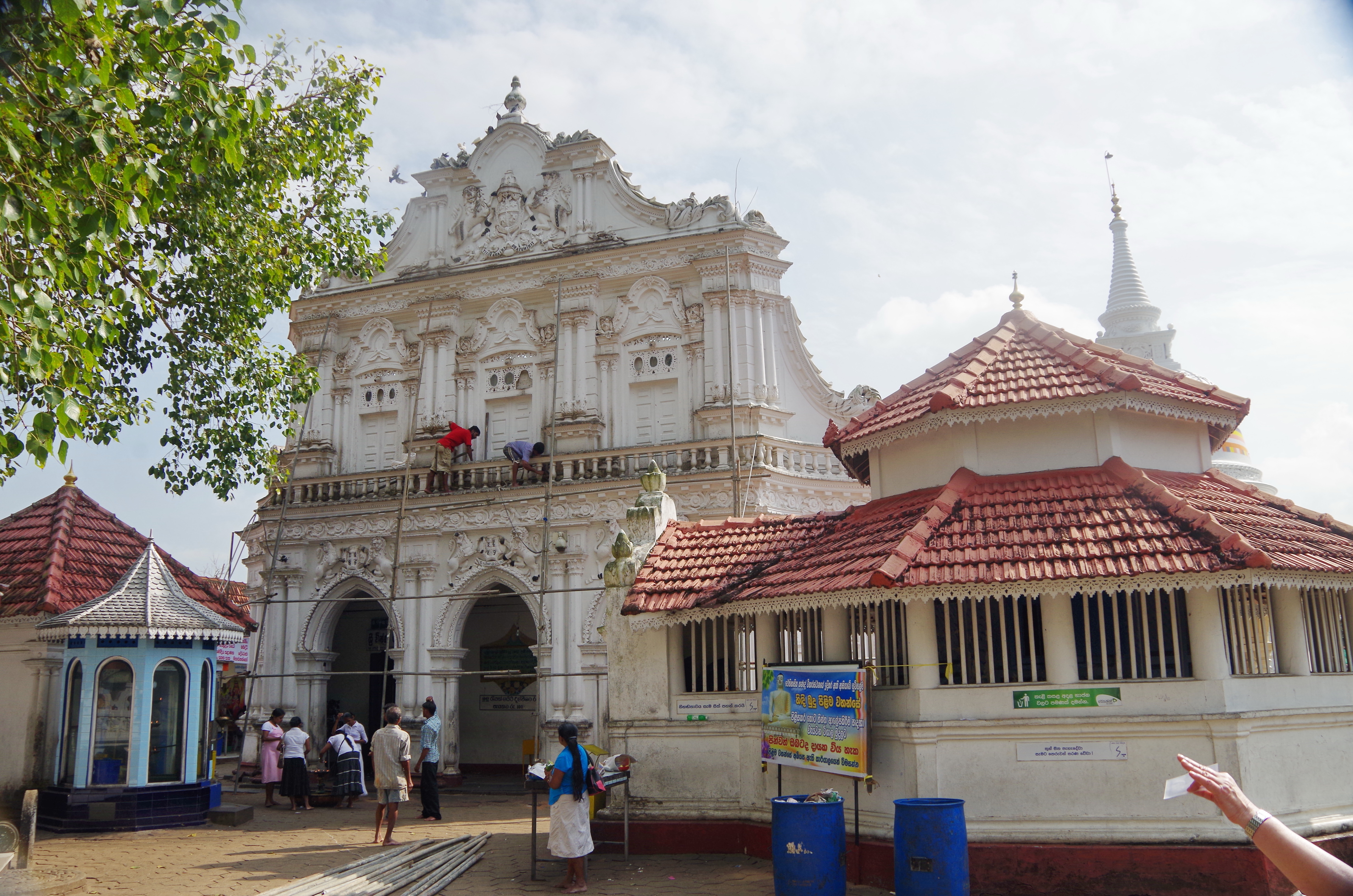Kande Vihara Buddhist temple near Aluthgama